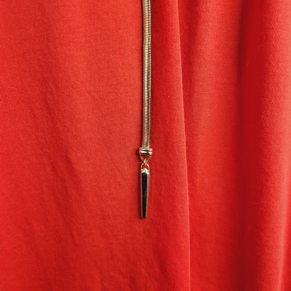 Kendra Scott Starla Necklace Gold Tone Pink White Iridescent Druzy Gem Y… - Picture 7 of 16